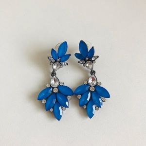 2/$30 Blue & Diamond Earrings